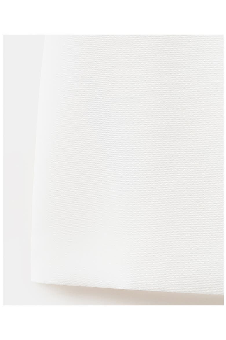 Starring Hailey Bieber Side Cutout Detail Minidress, Alternate, color, WHITE
