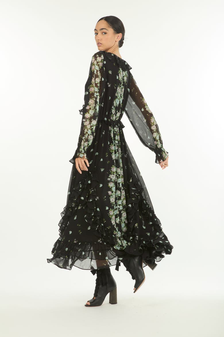 Brighton Dress, Alternate, color, Black Floral Alley