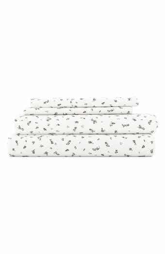 HOMESPUN Premium Ultra Burst of Vines Pattern 4-Piece Bed Sheets Set