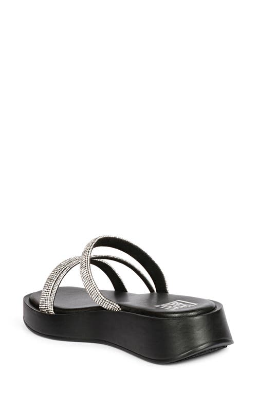 Vivi Blu Ren Platform Wedge Slide Sandal