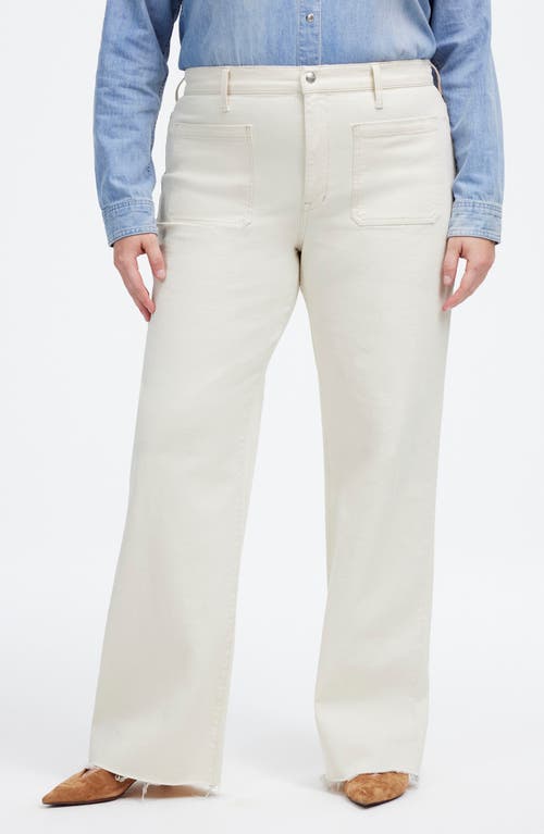 MADEWELL MADEWELL THE EMMETT PATCH POCKET WIDE LEG JEANS