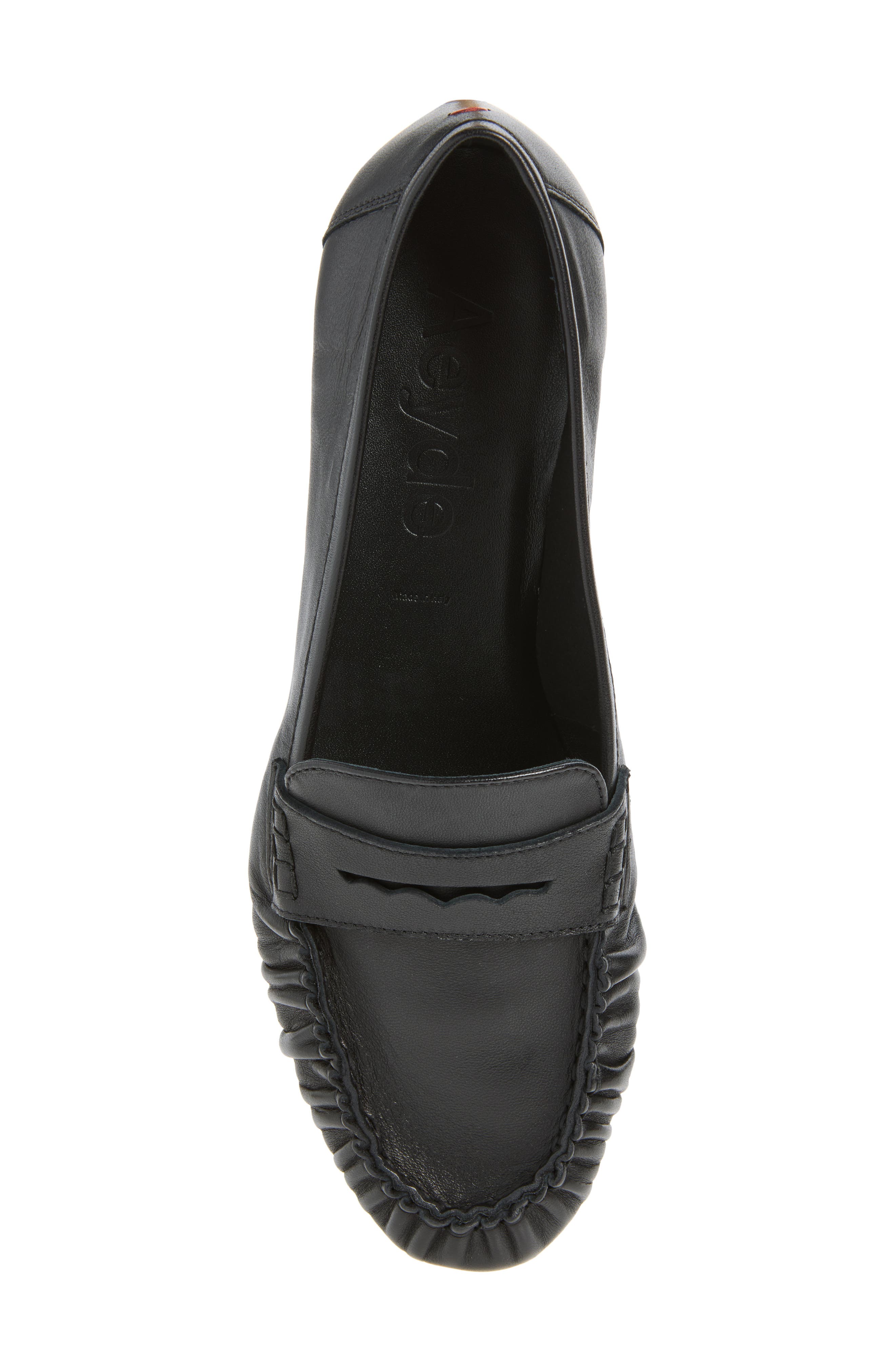 Aldous Penny Loafer, Alternate, color, BLACK