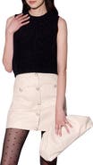Walter Baker Joy Sleeveless Sparkle Knit Top