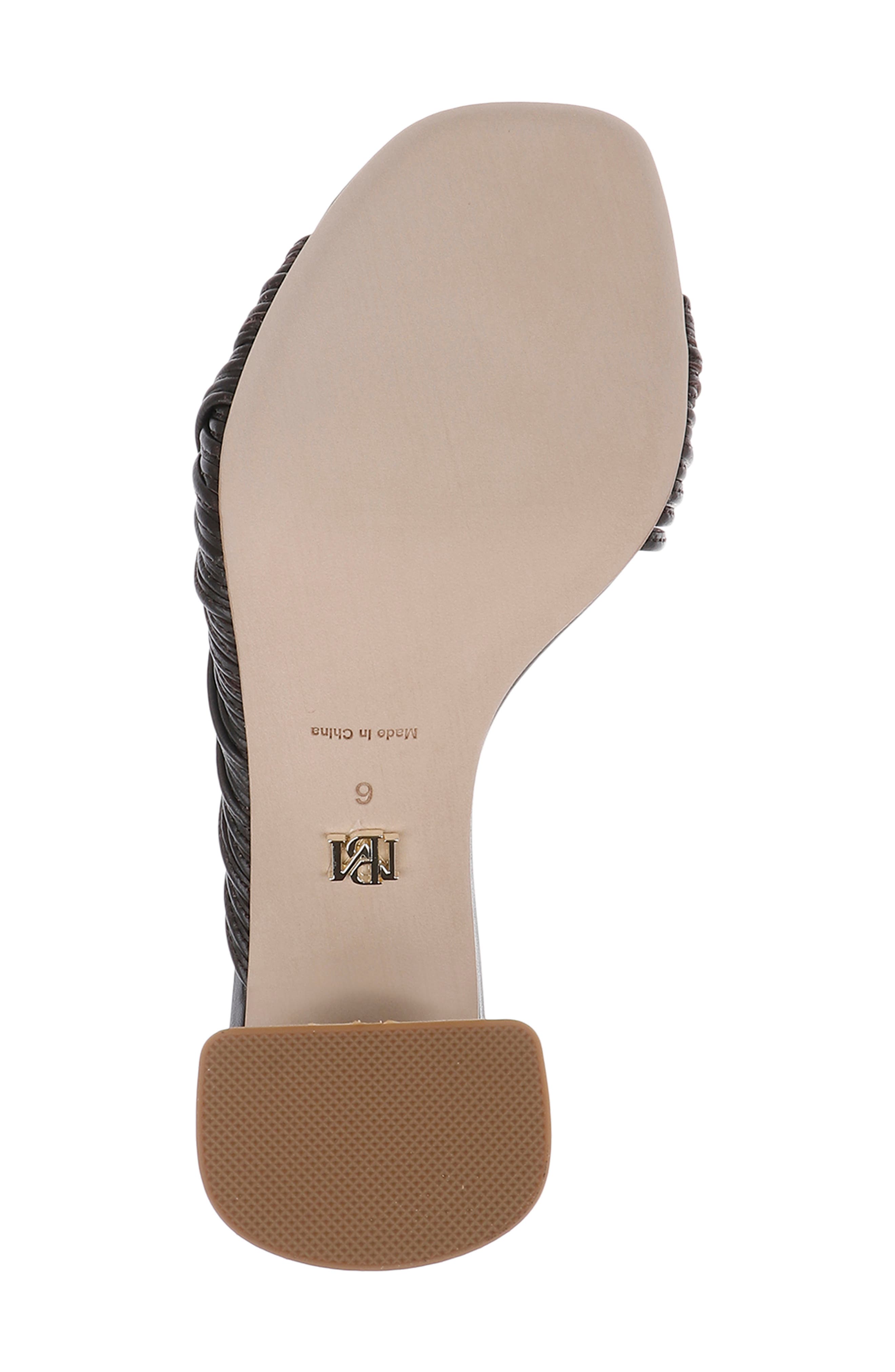 Winslow Slide Sandal, Alternate, color, BROWN LEATHER