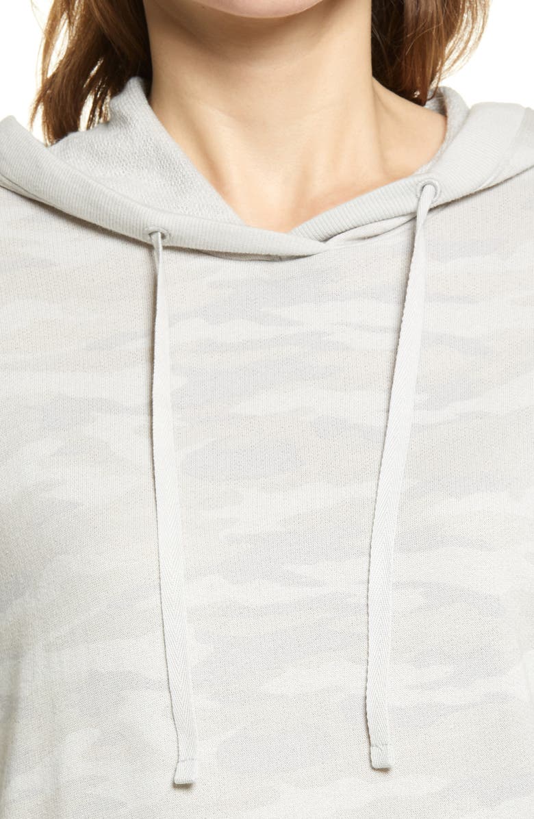 Caslon<sup>®</sup> French Terry Pullover Hoodie, Alternate, color, 