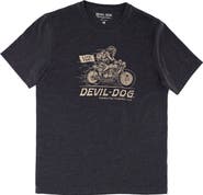 Devil-Dog Dungarees Live Fast Graphic T-Shirt