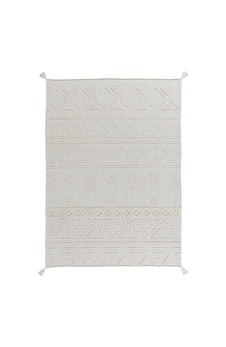 Lorena Canals Washable Rug Tribu, Main, color, Natural, Soil Brown