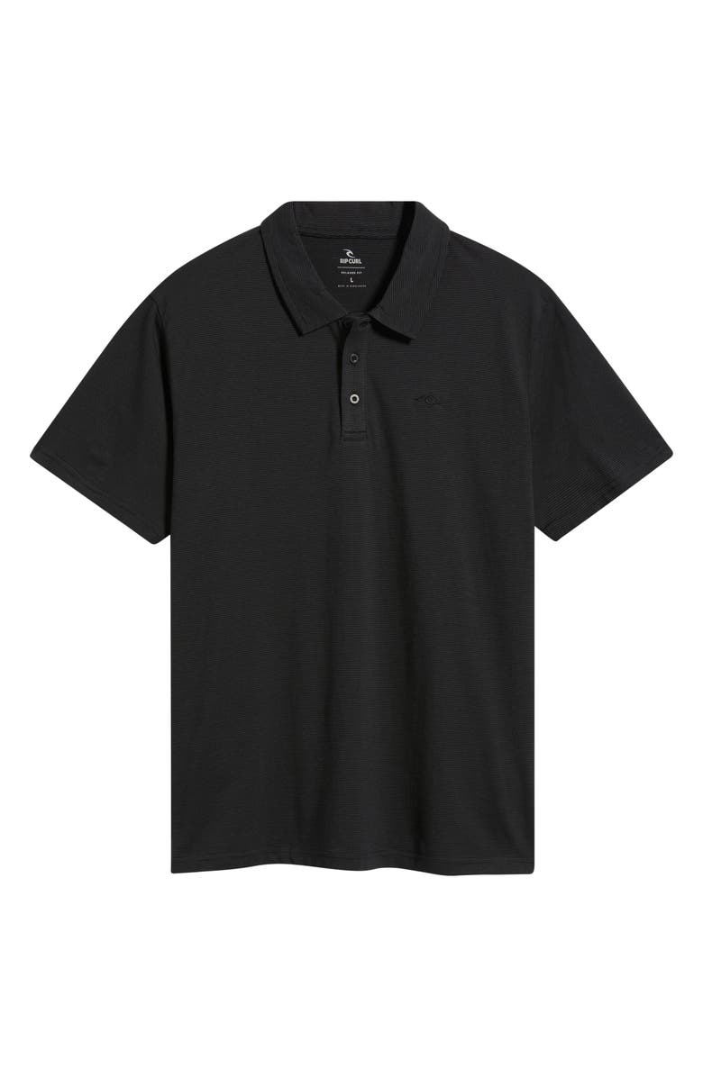 Rip Curl Easy as Relaxed Polo, Alternate, color, Black