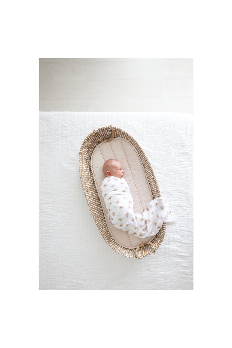 Cotton Muslin Swaddle, Alternate, color, Suns
