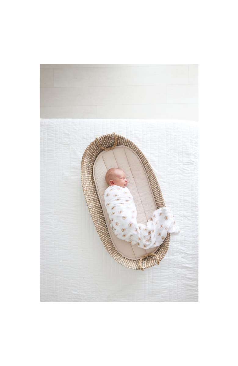 Lulujo Cotton Muslin Swaddle, Alternate, color, Suns