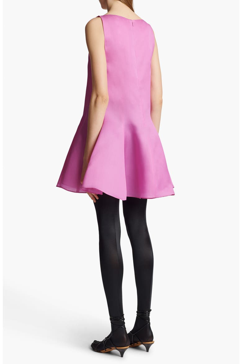 Mags Sleeveless Silk Dress, Alternate, color, ORCHID