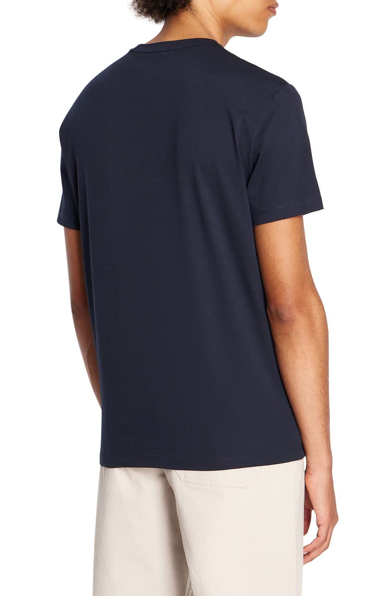 Armani Exchange Metallic Logo Cotton Graphic T-Shirt, Alternate, color, 