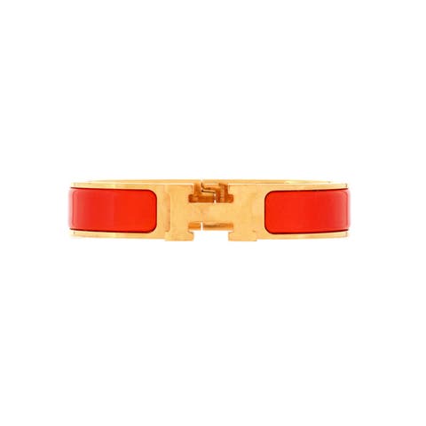 Clic H Bracelet Enamel Narrow