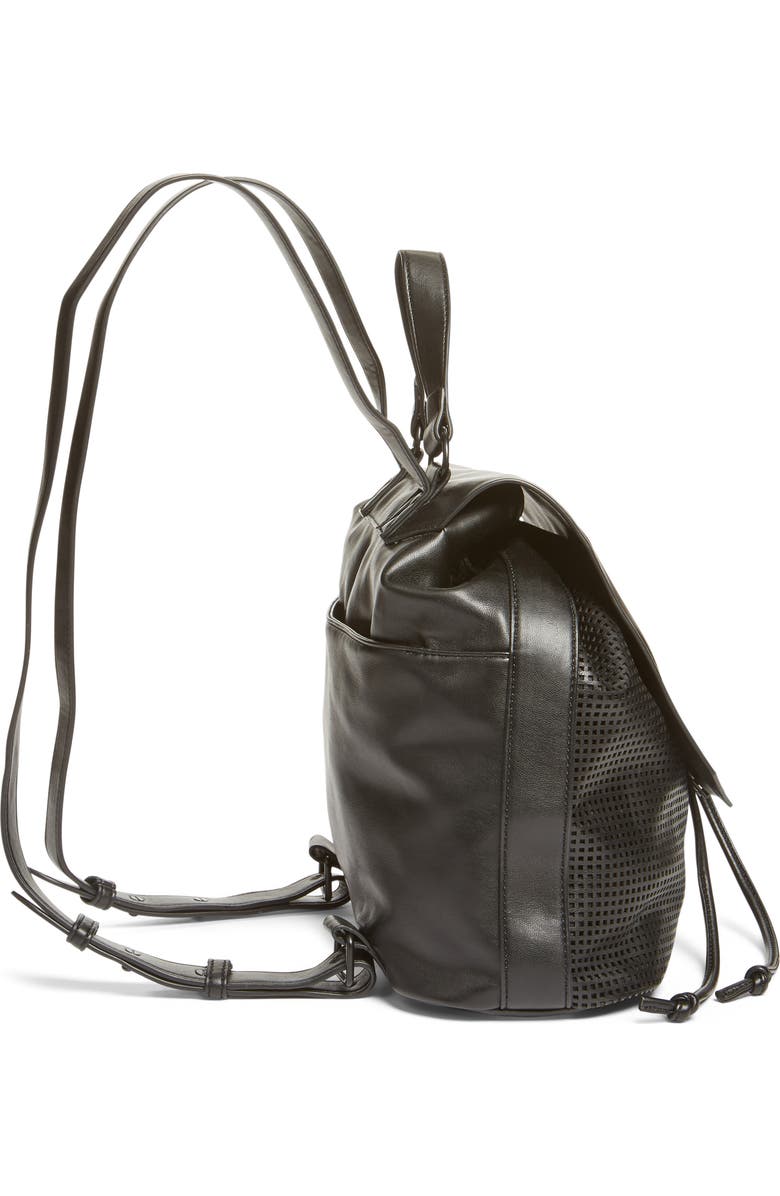 Phase 3 Perforated Faux Leather Backpack, Alternate, color,
