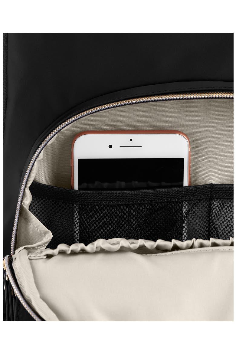 Envi Luxe Diaper Backpack, Alternate, color, BLACK