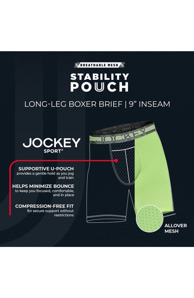 Jockey Big & Tall 2-pk Stability Pouch Microfiber Boxer Briefs, Alternate, color, 