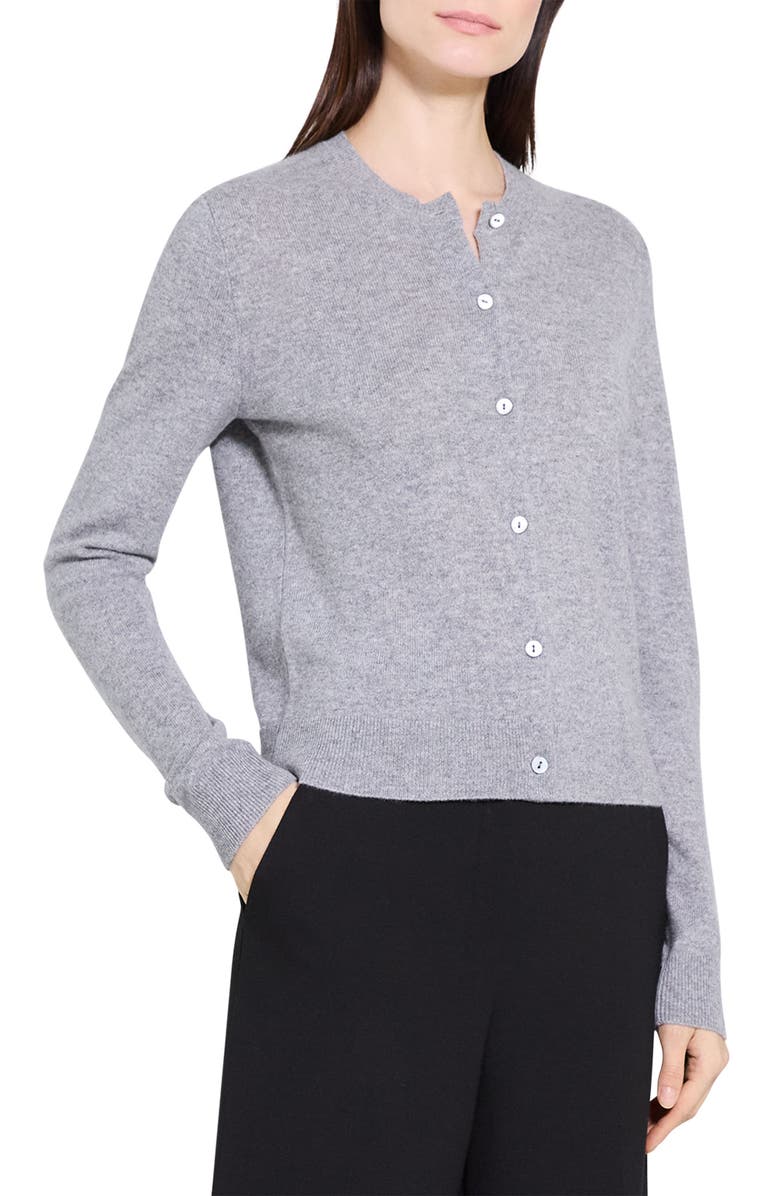 Theory Cashmere Cardigan, Alternate, color, Husky