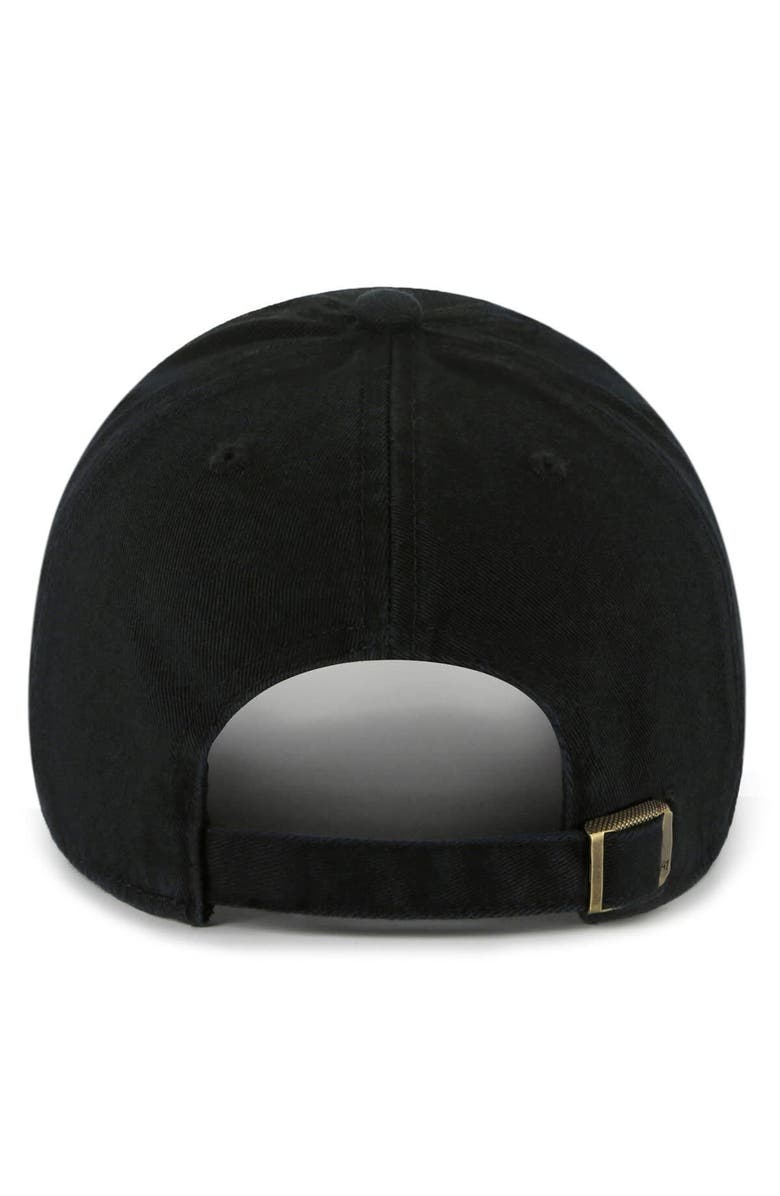 '47 Men's '47 Black Maryland Terrapins Clean Up Adjustable Hat, Alternate, color, Black