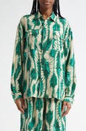 Ulla Johnson Soren Silk Button-Up Shirt