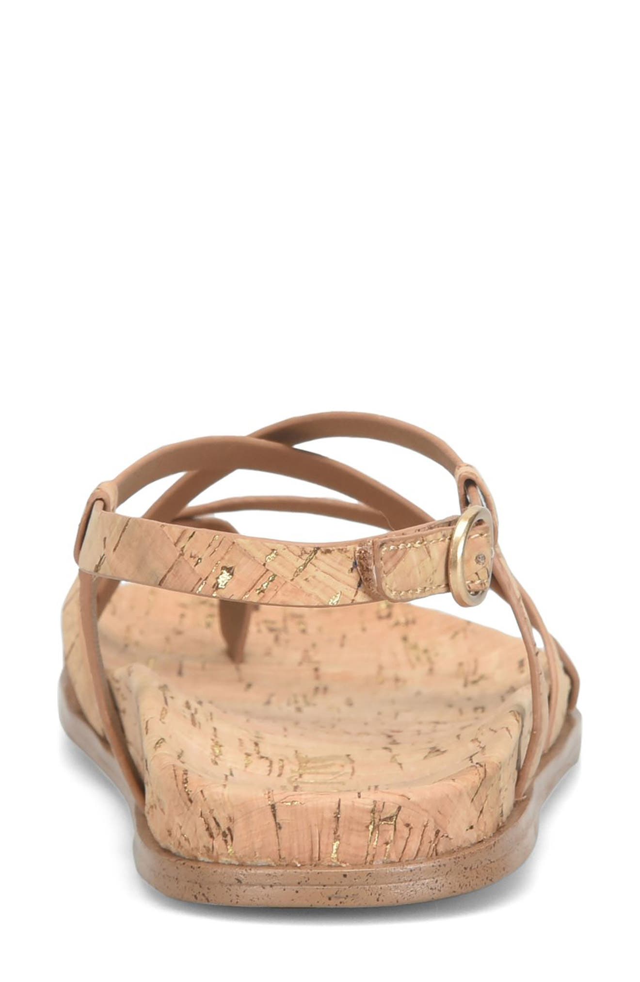 Arica Toe Loop Sandal, Alternate, color, CORK