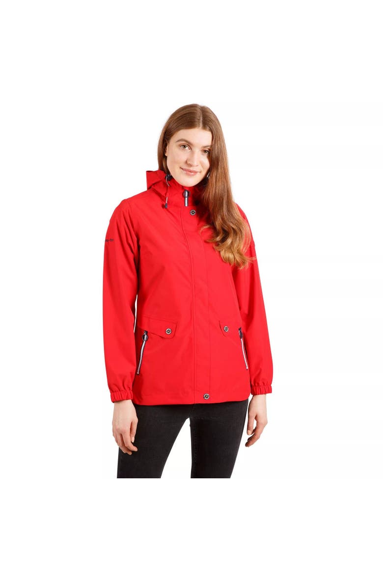 Flourish Waterproof Jacket, Alternate, color, Red