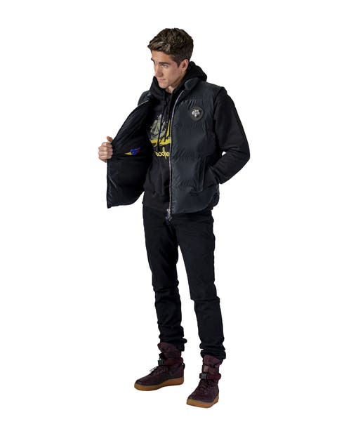 Woodpecker Unisex Vest In Black