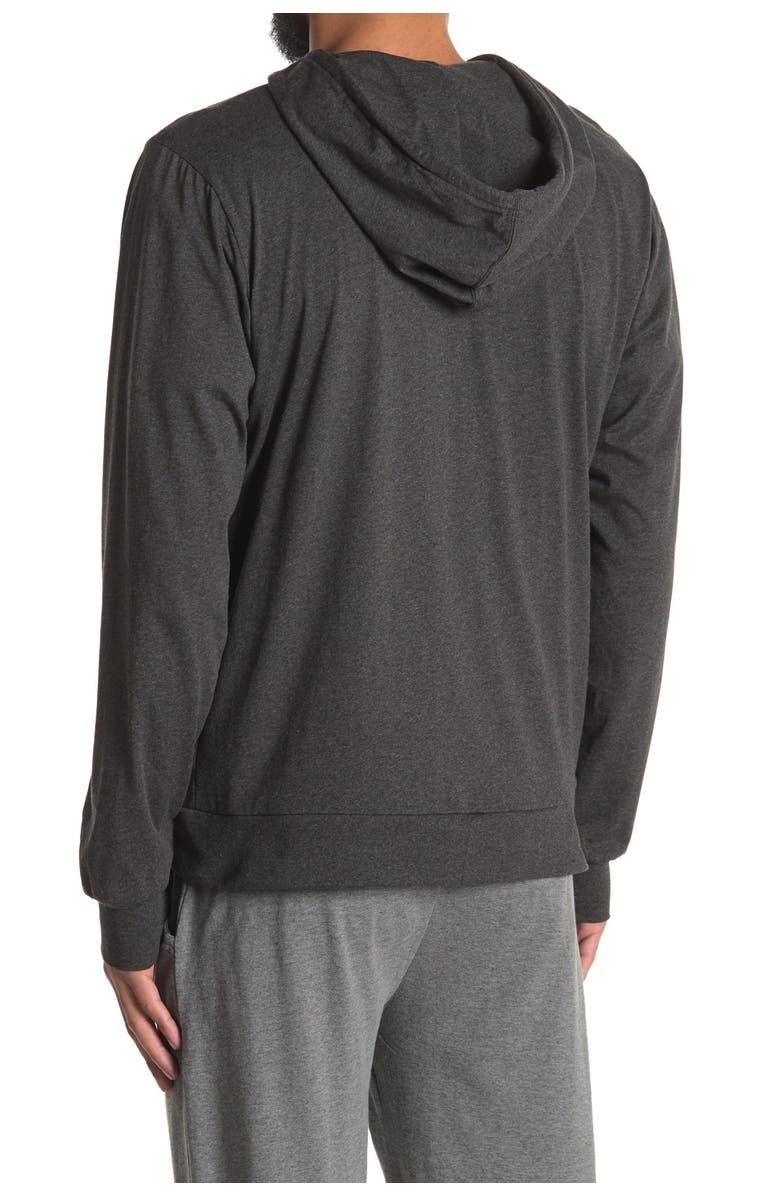 UNSIMPLY STITCHED Lightweight Zip-Up Hoodie, Alternate, color, Dark Grey