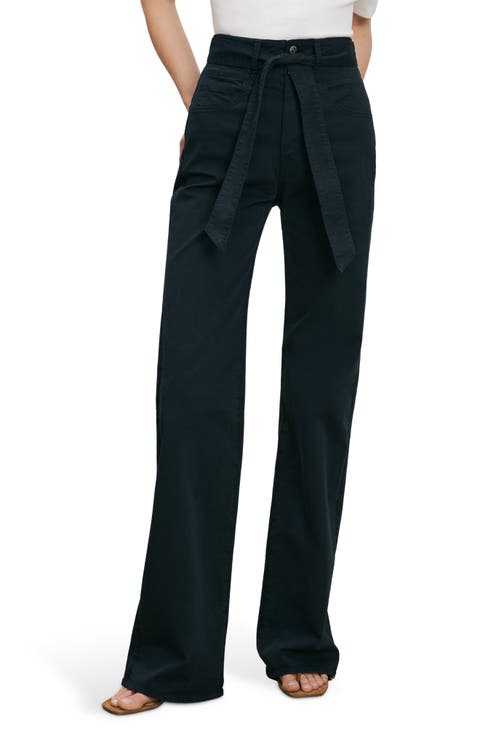 Rosanna Corset High Waist Wide Leg Jeans