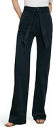Veronica Beard Rosanna Corset High Waist Wide Leg Jeans