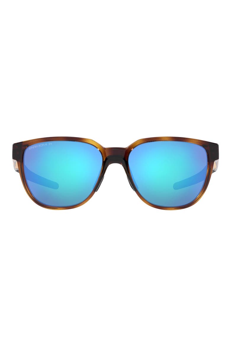 Actuator 57mm Polarized Rectangular Sunglasses, Main, color, TORTOISE