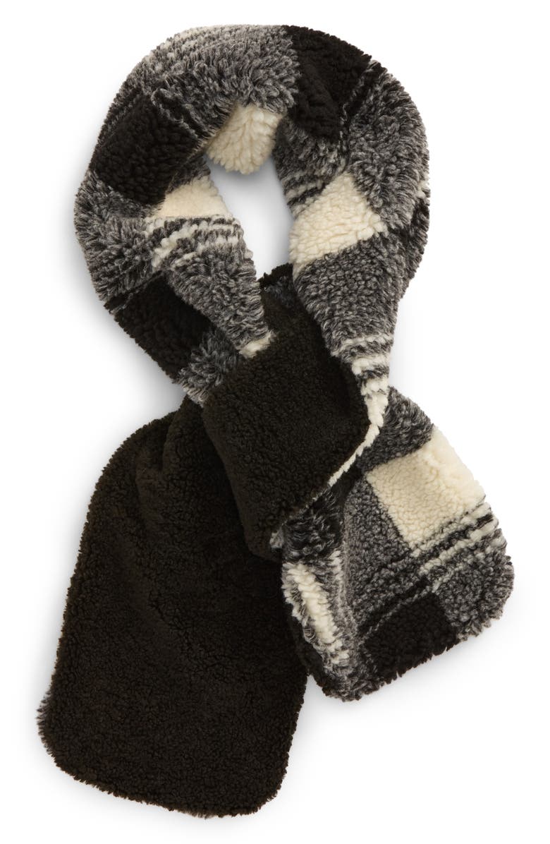Treasure & Bond Faux Shearling Pull Through Scarf, Alternate, color, 