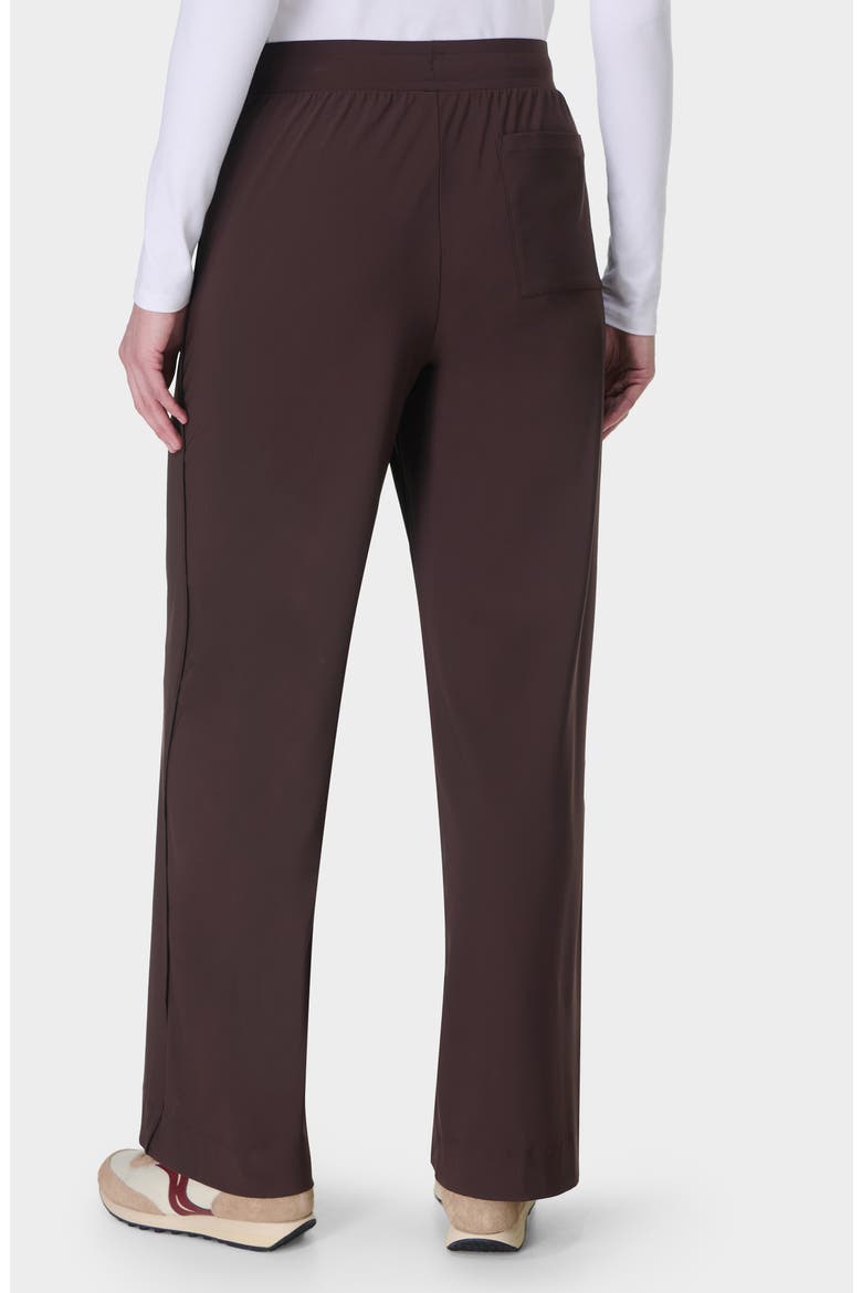 Explorer Wide Leg Track Pants, Alternate, color, SABLE BROWN