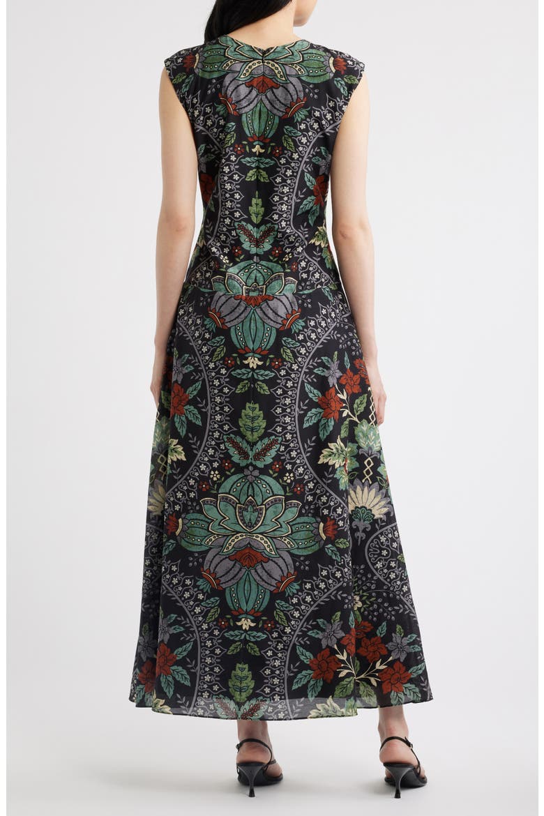 The Kinsley Print Maxi Dress, Alternate, color, DIANAS GARDEN PRINT
