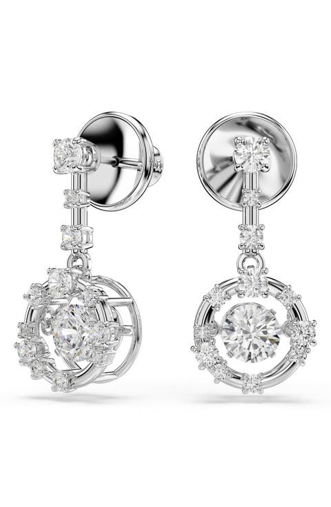 Constella Crystal Drop Earrings