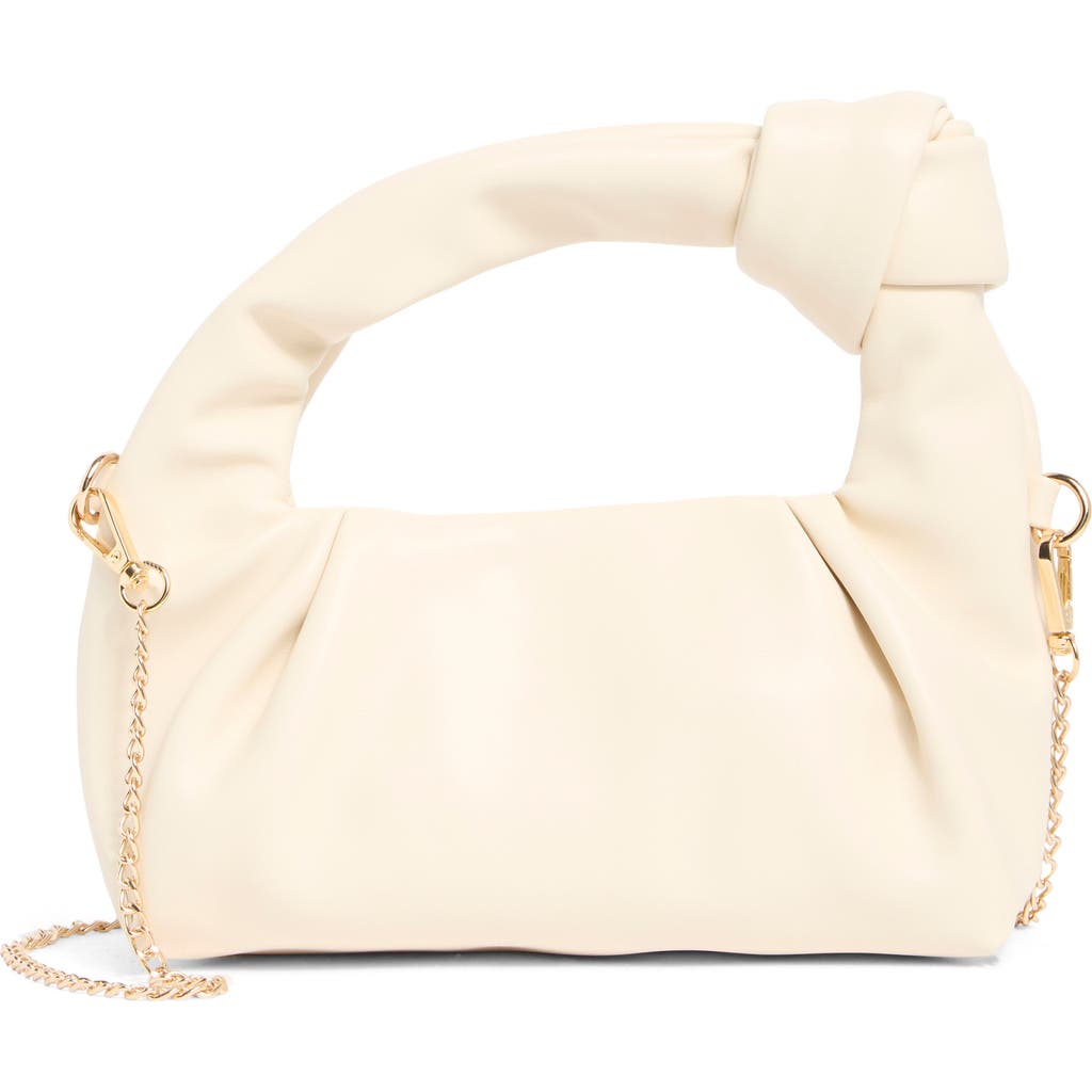 Urban Expressions Handbags Knot Crossbody Bag In Ivory