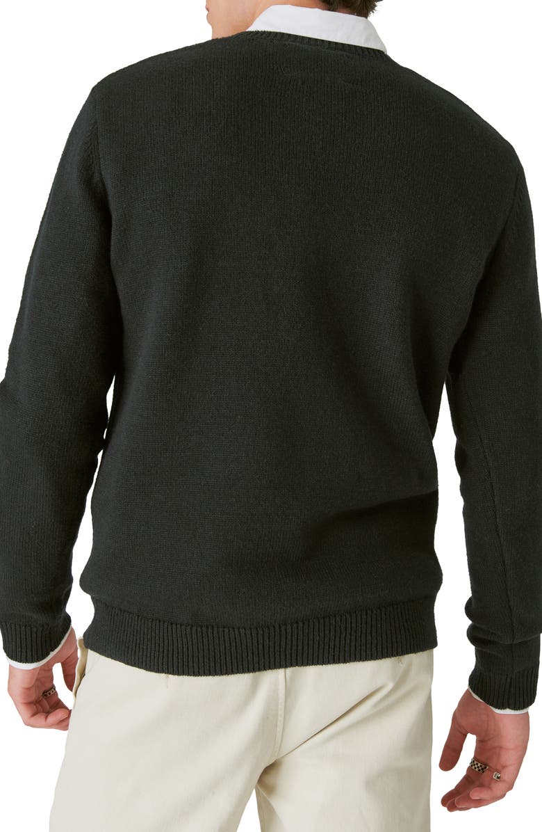 Lucky Brand x Guinness Beer Toucan Cotton Blend Sweater, Alternate, color, 