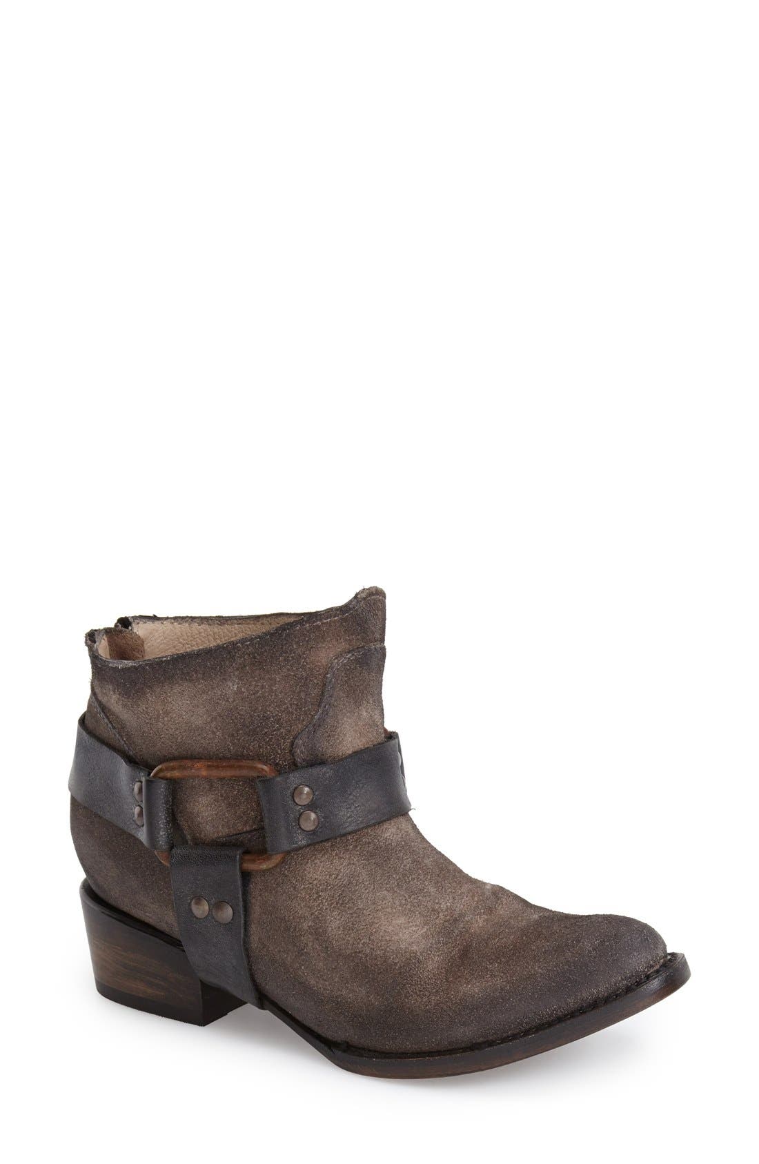 'Phoenix' Bootie, Main, color, GREY SUEDE