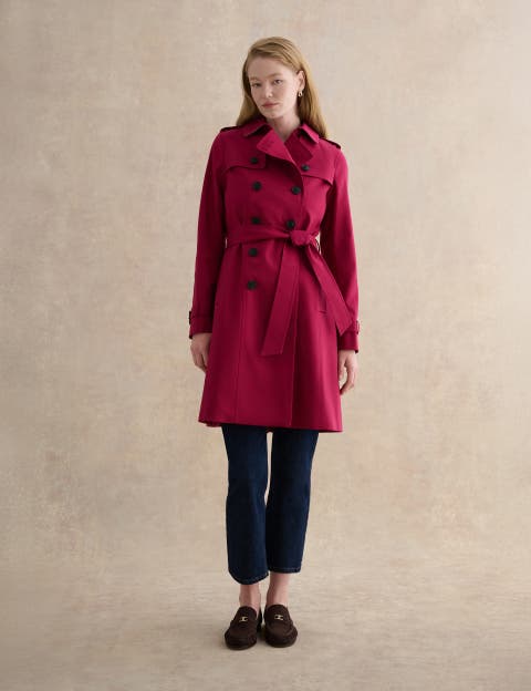 Skylar Belted Trench Coat