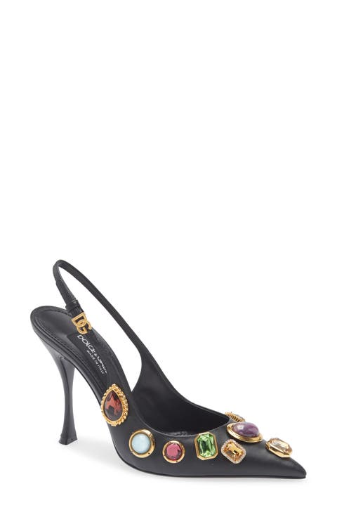 Cardinale Embellished Slingback Pump (Women)