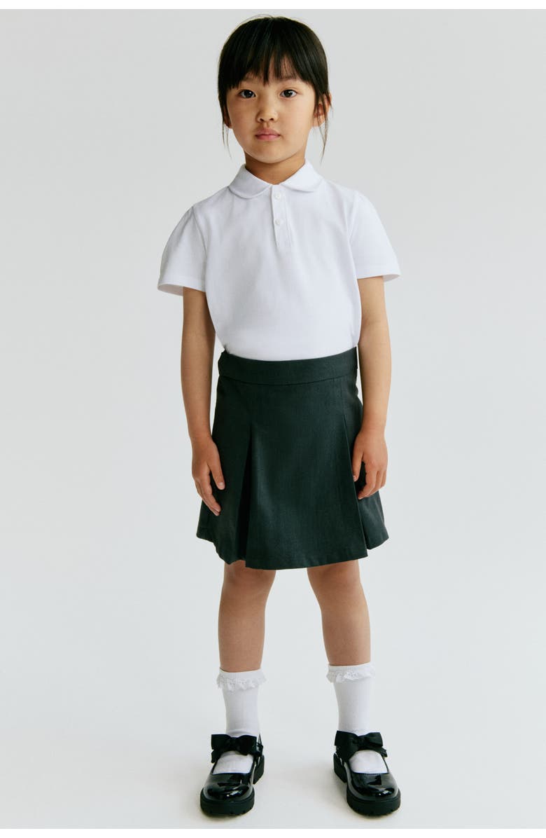 H&M 2-pack School Polo Shirts, Alternate, color, White
