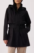 Lole Aliz Water Repellent Short Trench Coat