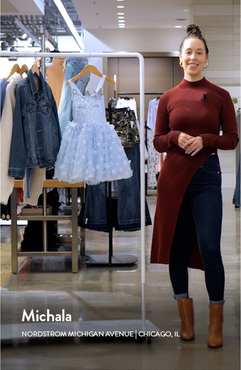 Kids' Sequin Glitter Party Dress, sales video thumbnail