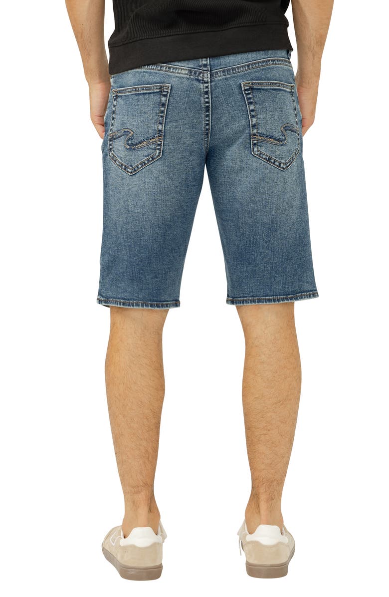 Silver Jeans Co. Zac Relaxed Fit Denim Shorts, Alternate, color, 