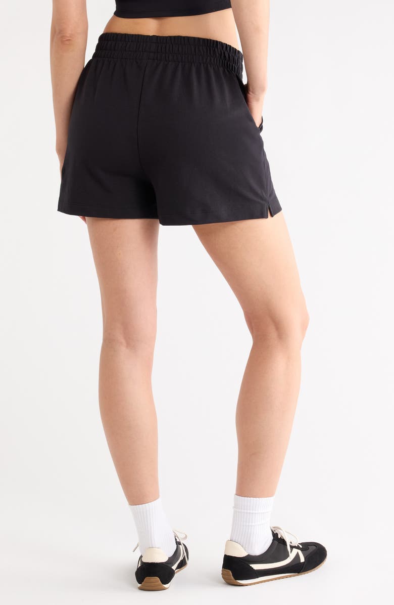 Z by Zella Relay Terry Shorts, Alternate, color, Black