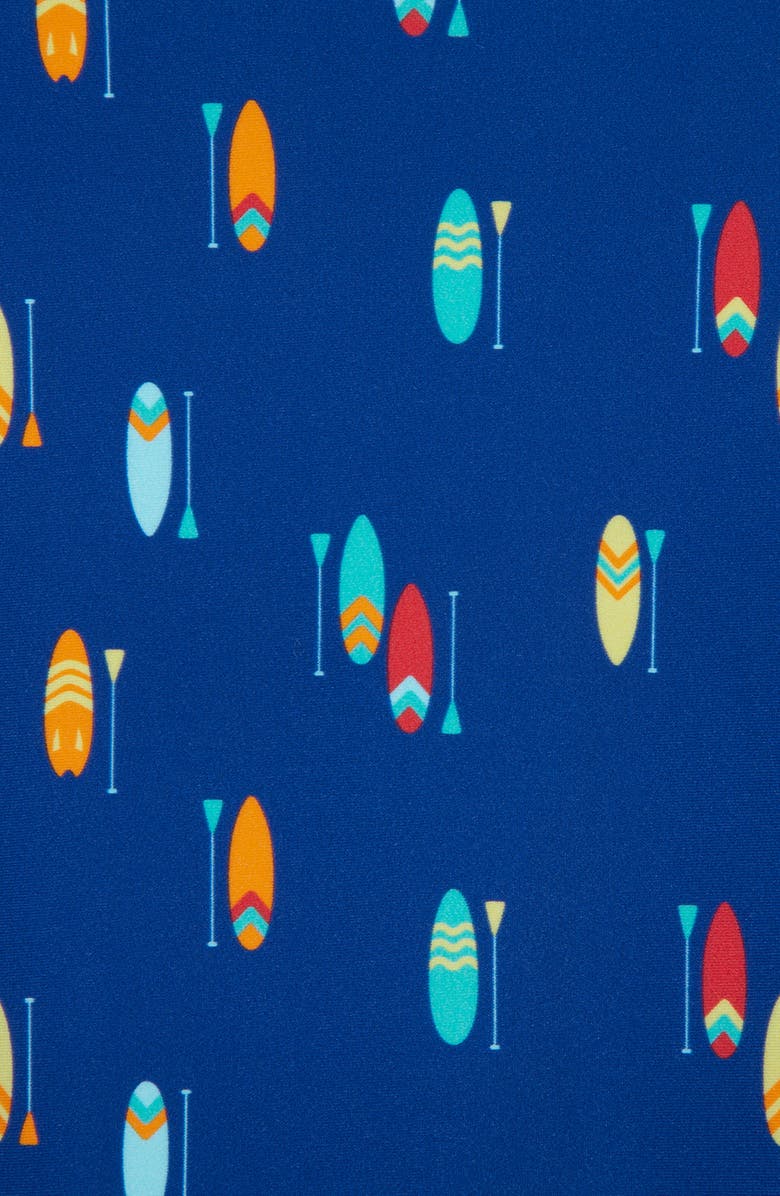 Little Me Surf One-Piece Rashguard Swimsuit, Alternate, color,