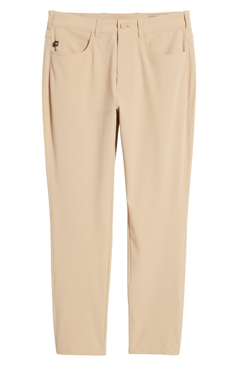 Mizzen+Main Helmsman Performance Slim Tapered Leg Pants, Alternate, color, Hummus Solid