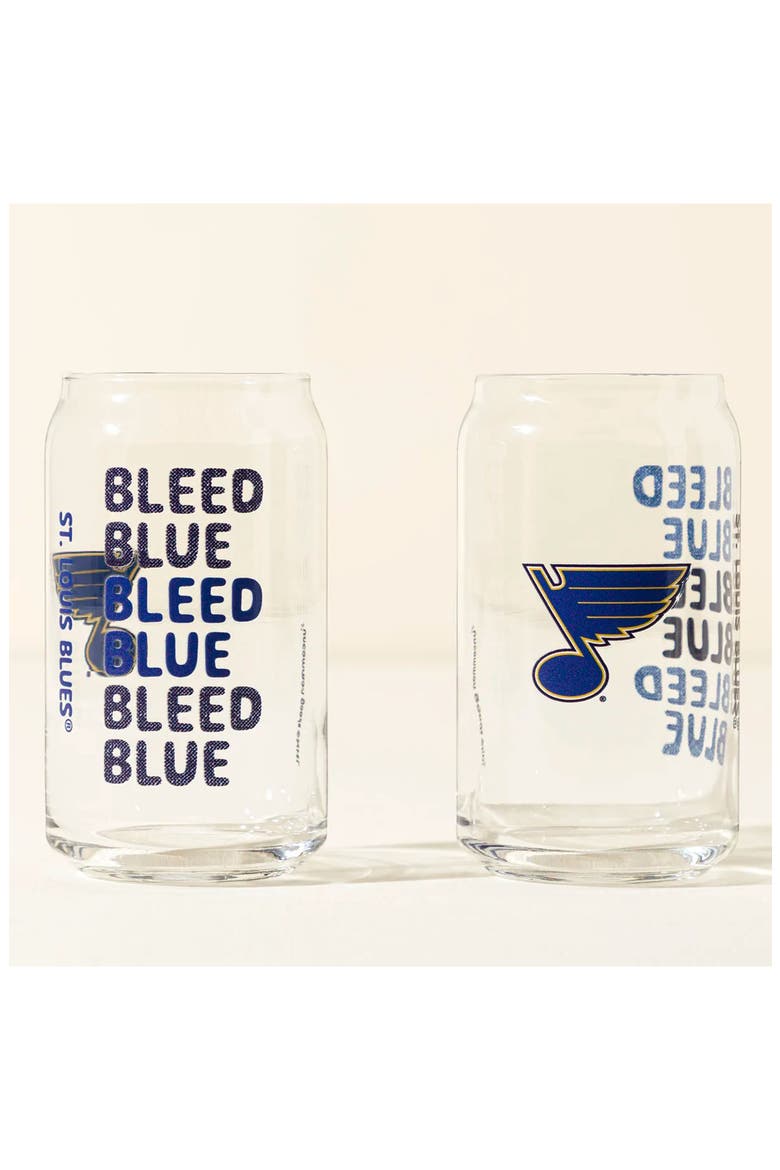 NHL Show Your Spirit! Can-Shaped Glass, Main, color, St. Louis Blues