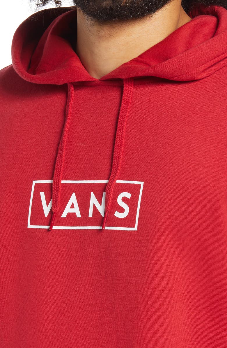 Vans Easy Box Logo Hoodie, Alternate, color, 