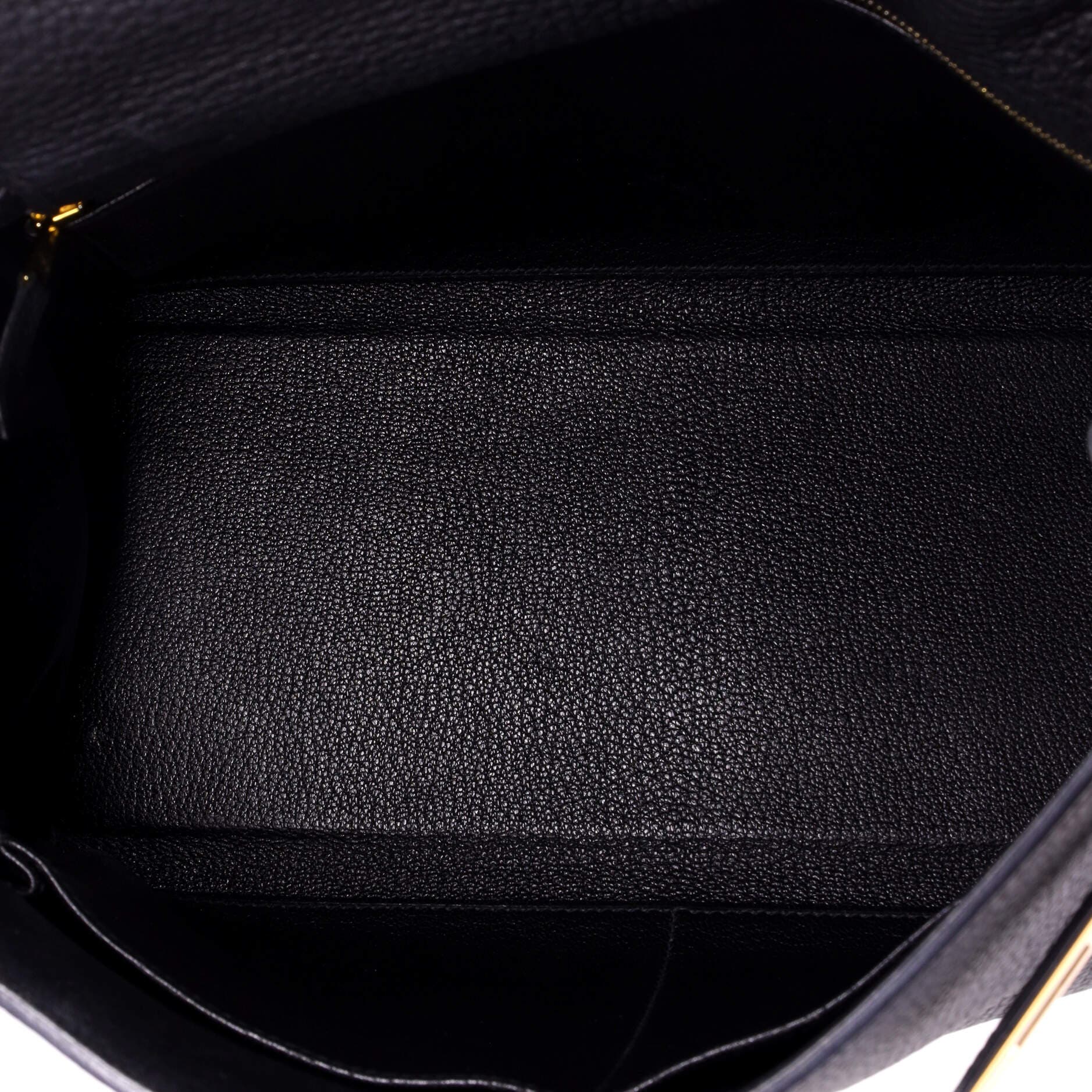 Kelly Handbag Black Togo with Gold Hardware 28, Alternate, color, Black