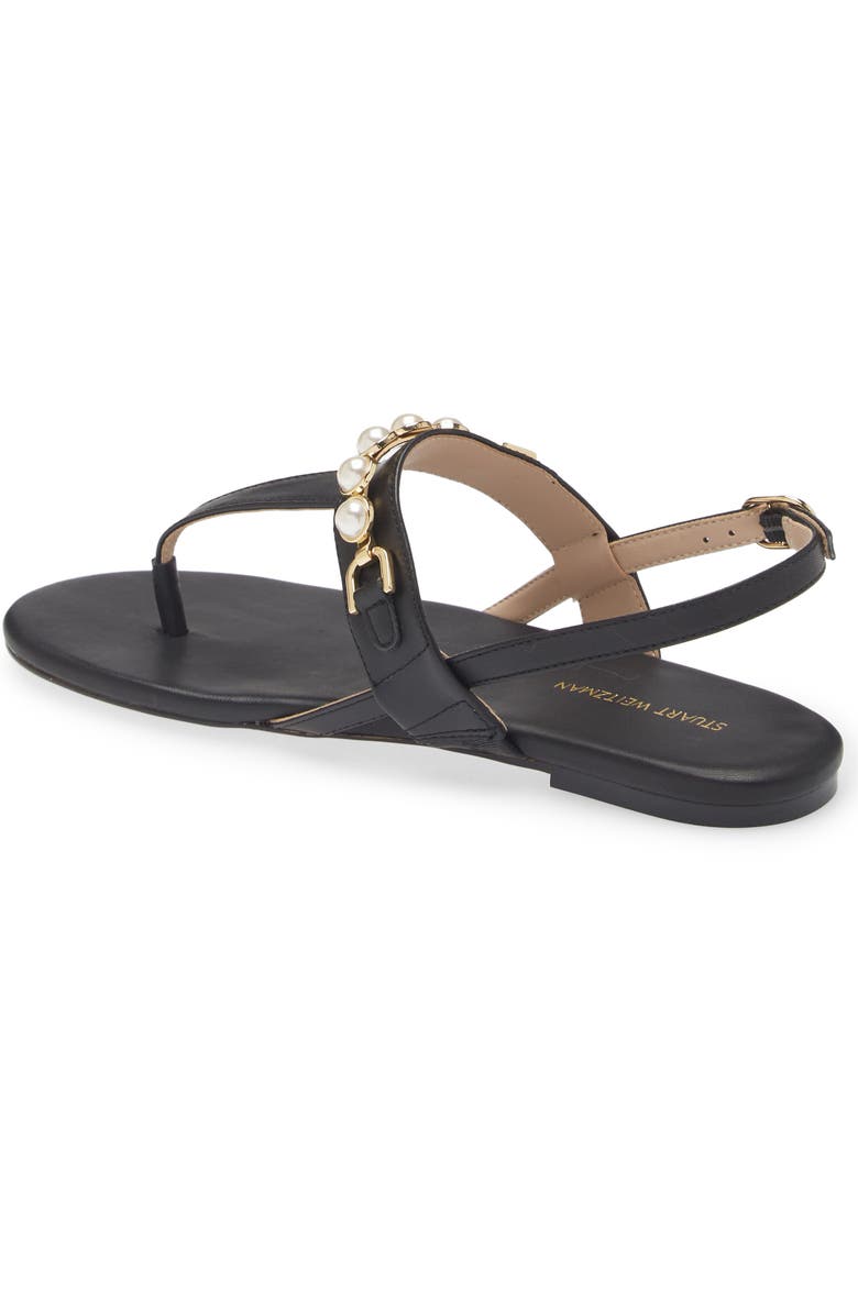 Stuart Weitzman Pearla T-Strap Slingback Sandal, Alternate, color,